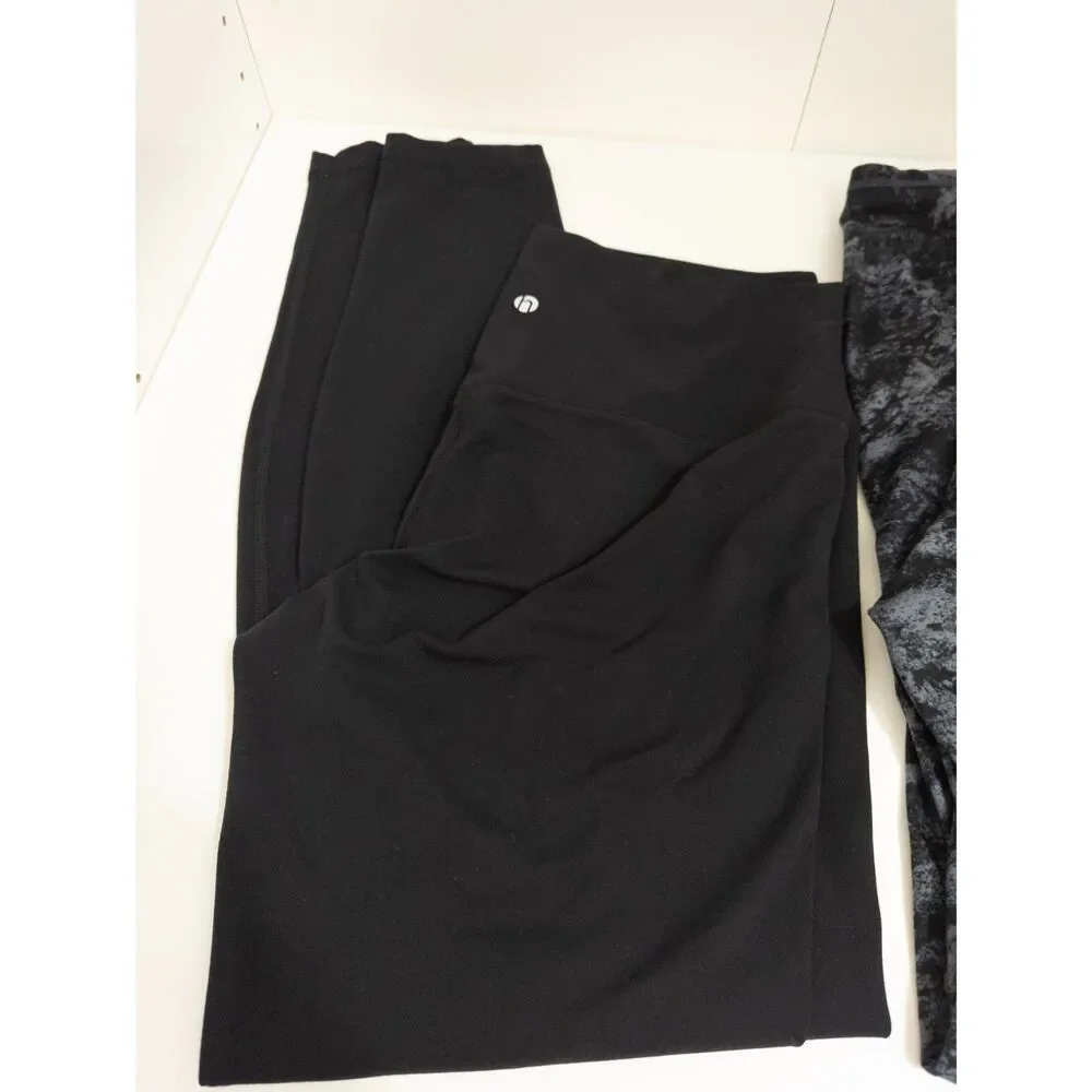 Hey‎ Nuts black and THE GYM PEOPLE Thick High Waist leggings (2) size XL